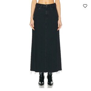Agolde Hilla Long Line Skirt